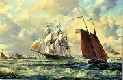 unknow artist Seascape, boats, ships and warships. 53 Spain oil painting reproduction